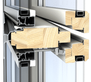 Fenestra kaksipuitteinen puualumiini ikkuna PREMIUM