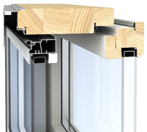 Fenestra kaksipuitteinen puualumiini ikkuna PREMIUM