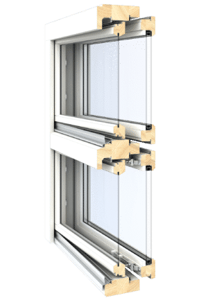 Fenestra kaksipuitteinen puuikkuna BASIC