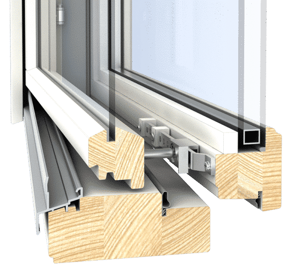 Fenestra kaksipuitteinen puuikkuna BASIC