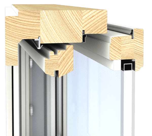 Fenestra kaksipuitteinen puuikkuna BASIC