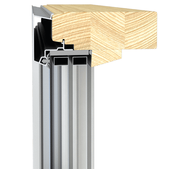 Fenestra kaksipuitteinen puualumiini ikkuna PASSIVE FIXED
