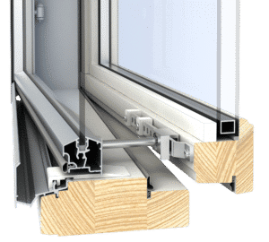 Fenestra kaksipuitteinen puualumiini ikkuna PRIMUS