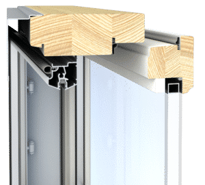 Fenestra kaksipuitteinen puualumiini ikkuna PRIMUS