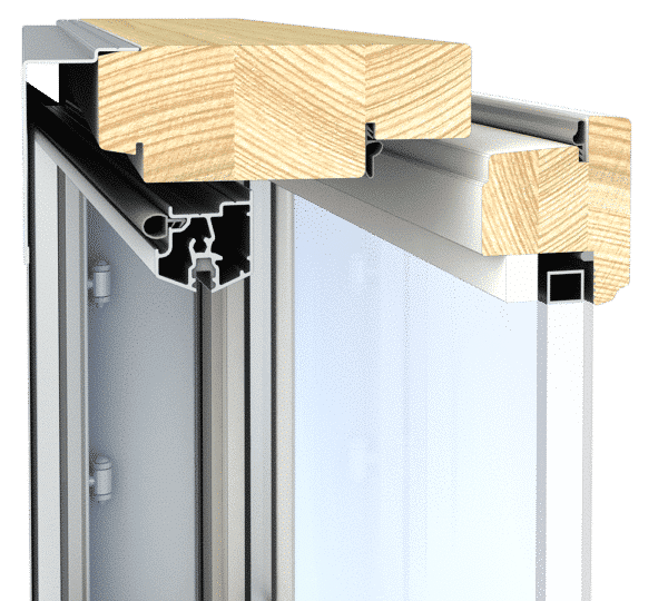 Fenestra kaksipuitteinen puualumiini ikkuna PRIMUS