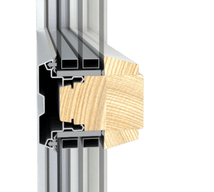 Fenestra kaksipuitteinen puualumiini ikkuna PRIMUS FIXED