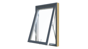 Fenestra yksipuitteinen puualumiini ikkuna SWING